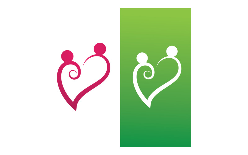 Adoption children family care logo health v9 Logo Template