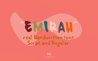 Emirah - Handwritten and Script Font