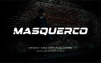 Masquerco - Sans Serif Font