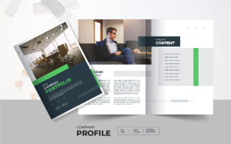 Company Profile Modern Template design vector