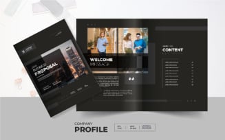 Creative and modern business proposal brochure template