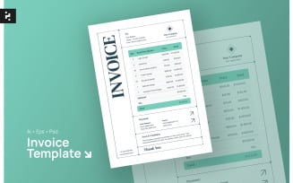 Elegant Simple Invoice Template