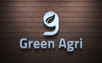 Green Agri Logo Design Template Free