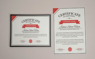 Elegant and Customizable Certificate Template Design