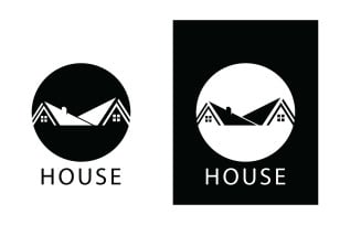 Home house property rental and sell logo vector v16