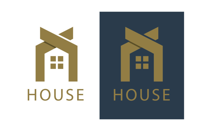 Home house property rental and sell logo vector v3 Logo Template