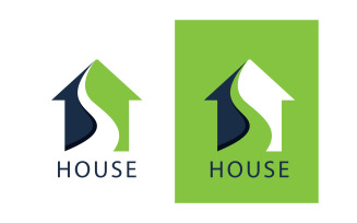 Home house property rental and sell logo vector v4