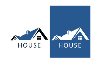 Home house property rental and sell logo vector v6