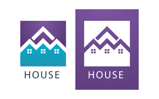 House home property appartment sell and rental logo v14