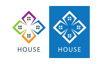 House home property appartment sell and rental logo v6