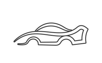 Cars sport line automotive logo vector design v15