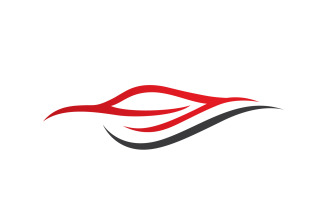 Cars sport line automotive logo vector design v9