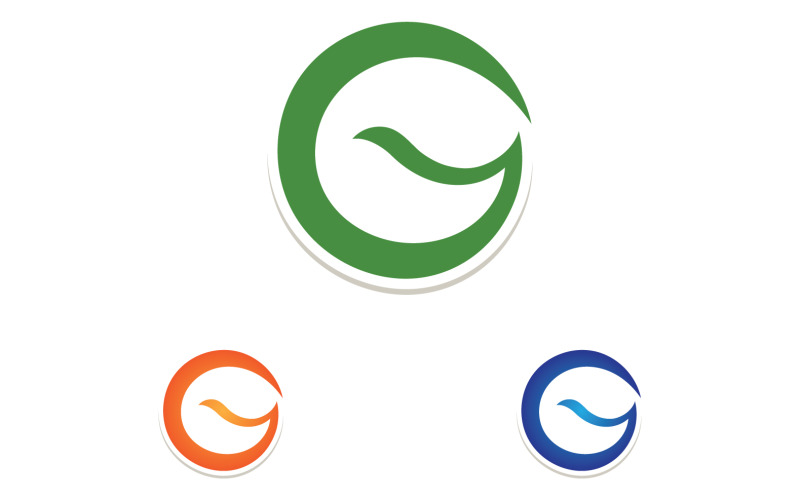 G logo icon symbol element design logo vector v11 Logo Template