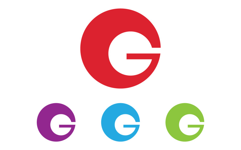 G logo icon symbol element design logo vector v15 Logo Template