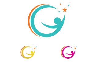 G logo icon symbol element design logo vector v1