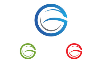 G logo icon symbol element design logo vector v7