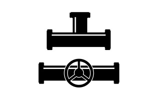 Pipe vector symbol icon element design v1