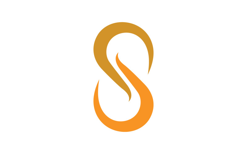 S letter icon logo vector design v1 Logo Template