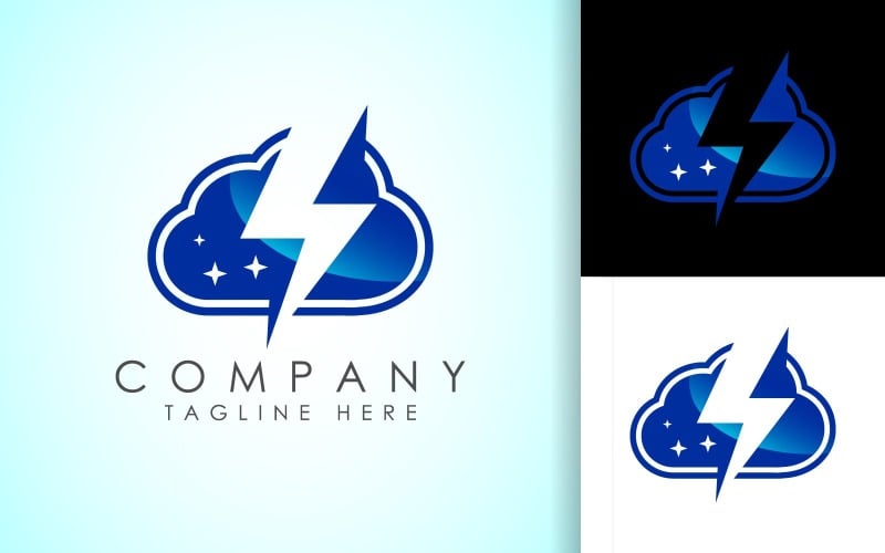 Cloud logo design vector template7 Logo Template