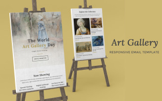 Art Gallery – Responsive Email Template