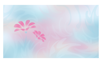 Blue and Pink Floral Background Image 14400x8100px