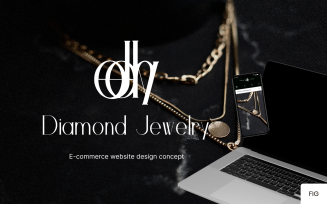 Diamond Jewelry — e-Commerce website for Jewelry Brands