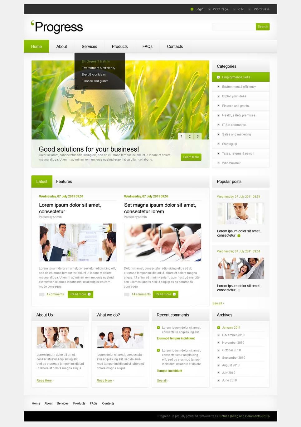 Template site de rencontre wordpress