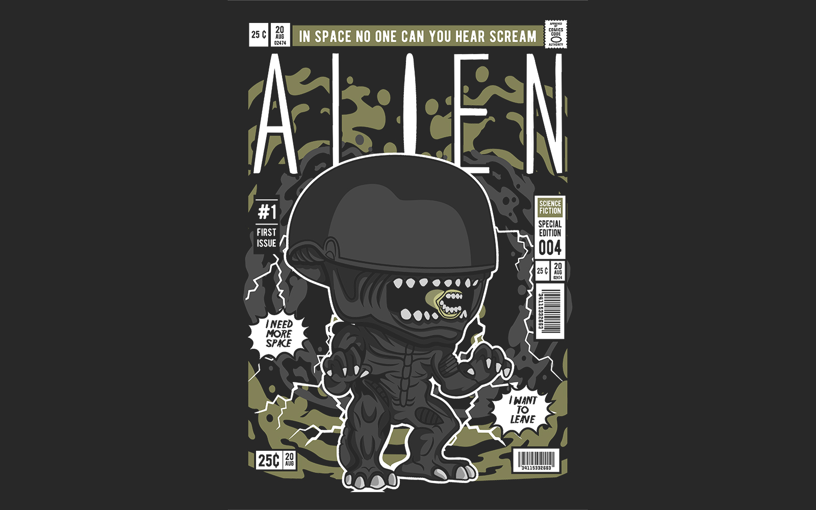 Kit Graphique #329000 Alien Voler Divers Modles Web - Logo template Preview