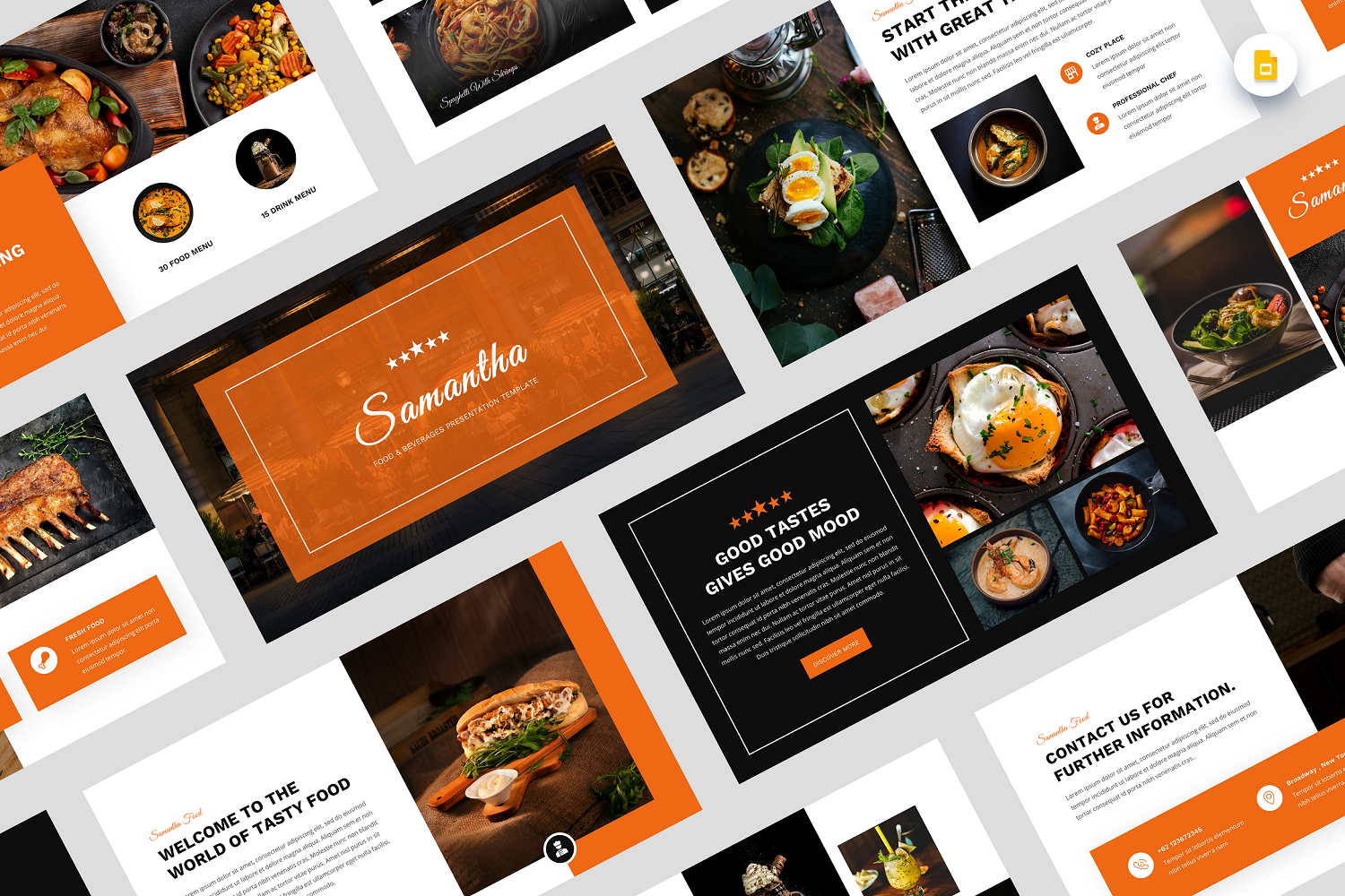 Template #329037 Cuisine Deck Webdesign Template - Logo template Preview