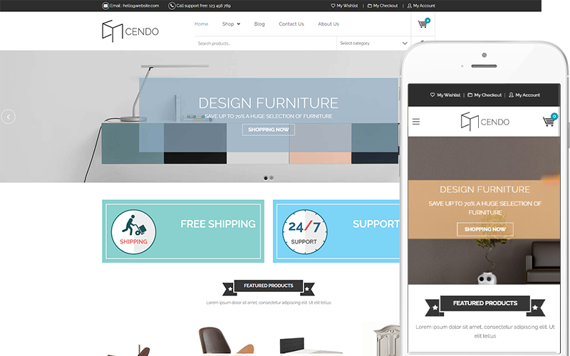 Cendo - Theme for Furniture Store WooCommerce Theme