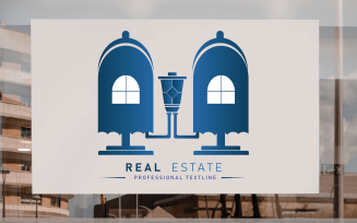 Double Real Estate House Logo Templates