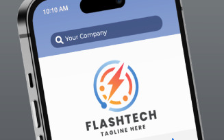 Flash Tech Pro Logo Template