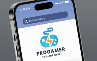 Gamer Power Pro Logo Template