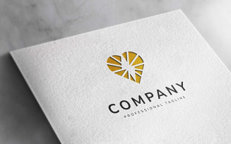 Love Spark logo or Heart logo or Spark logo