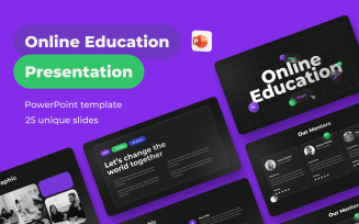 Online Education - PowerPoint Presentation Template