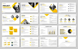 Vector clean multipurpose business presentation and business presentation powerpoint template