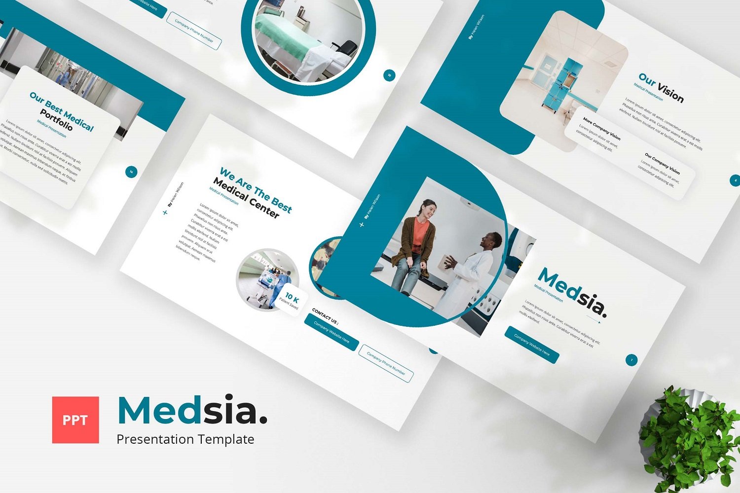 Kit Graphique #329253 Presentation Mdecine Web Design - Logo template Preview