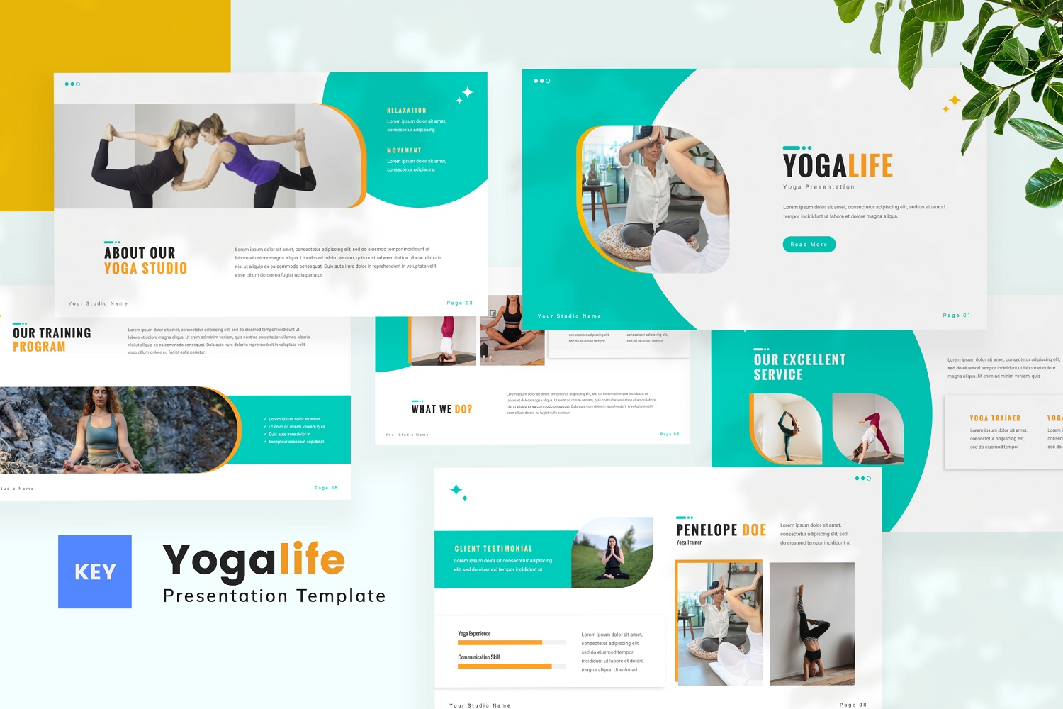 Kit Graphique #329263 Yoga Sant Divers Modles Web - Logo template Preview
