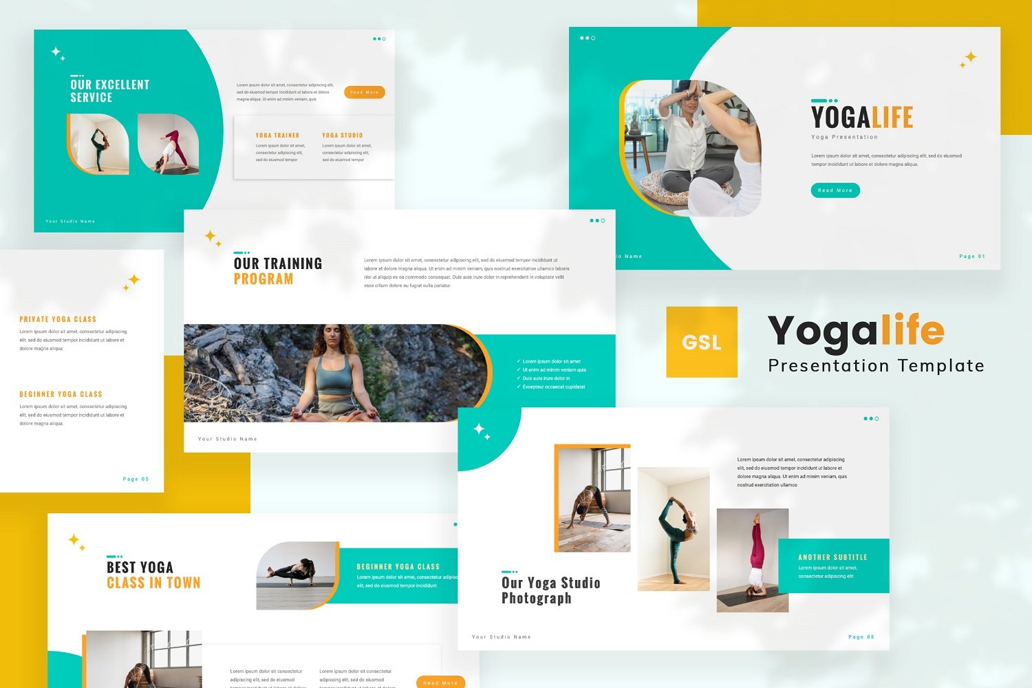 Kit Graphique #329264 Yoga Sant Divers Modles Web - Logo template Preview