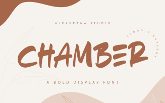 Chamber - Handwritten Font