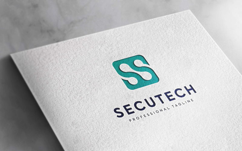 Letter s Security Technology logo Logo Template