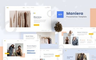 Maniera — Fashion Keynote Template