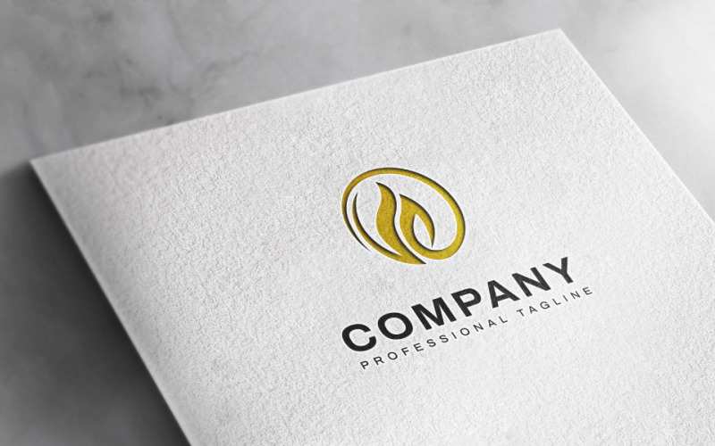 Oil and Gas Industrial logo Logo Template