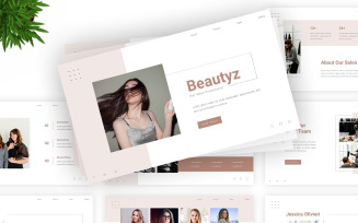 Baeutyz - Hair Salon Google Slides Template
