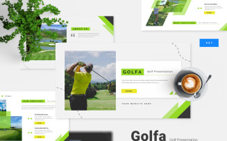 Golfa - Golf Keynote Template