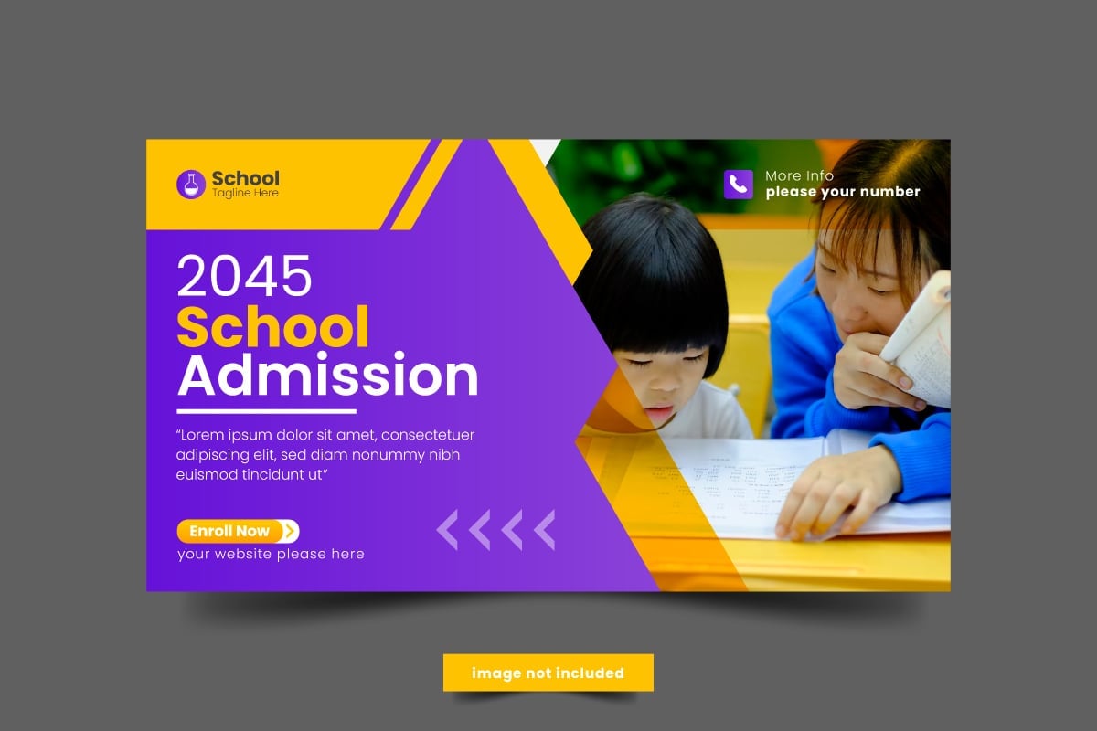 Template #329586 To School Webdesign Template - Logo template Preview