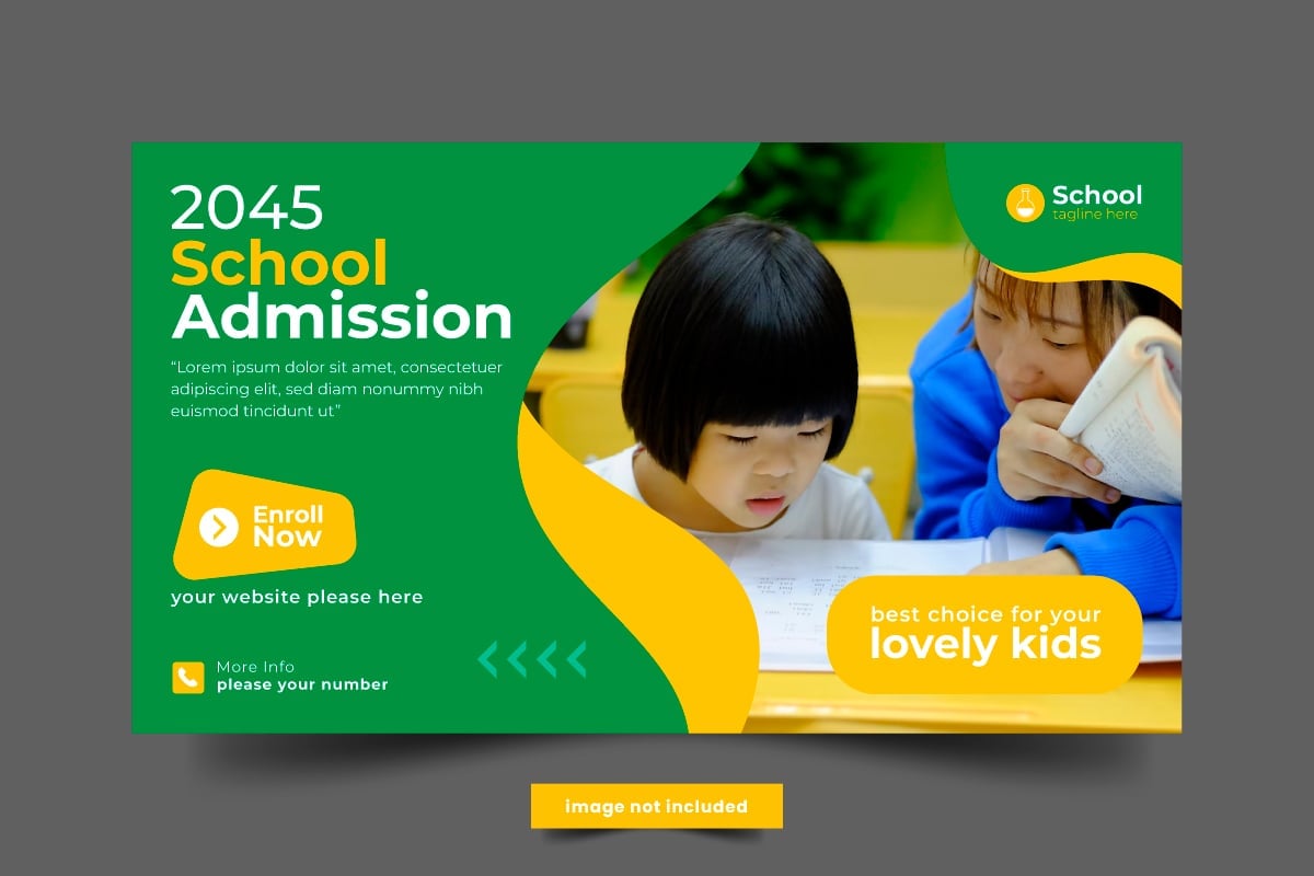 Template #329590 To School Webdesign Template - Logo template Preview