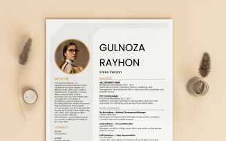 GraphiCV - Customizable MS Word Resume Template for Creative Professionals