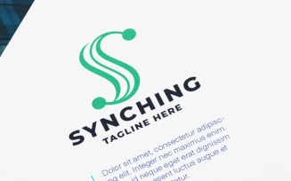 Synching Letter S Pro Logo Template