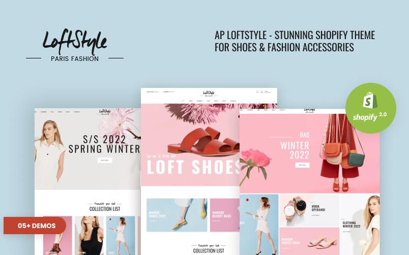 Ap Loftstyle - Shoes & Fashion Accessory Shopify Theme